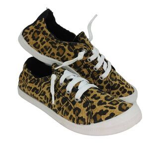 Not Rated Designer Womens NEW Leopard Design Sneakers - sz. 7 1/2